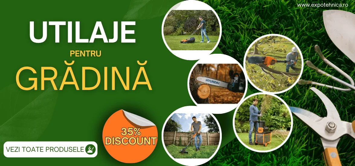 Promotii utilaje pentru gradina